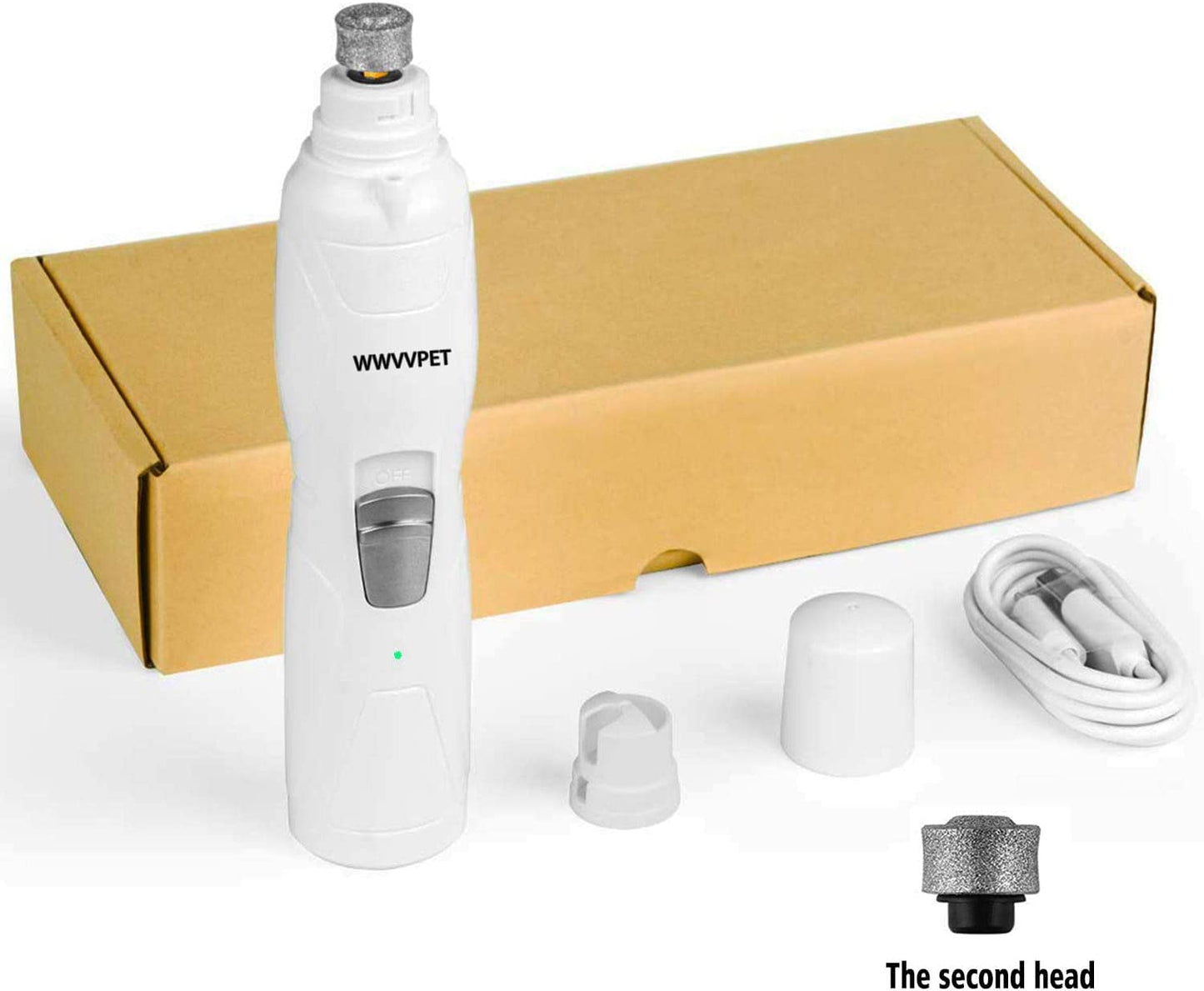 EdyPet™ Quiet LED Pet Nail Grinder