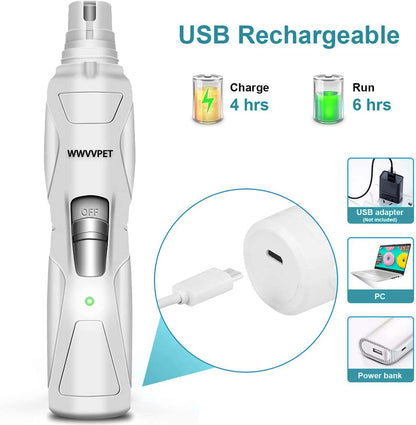 EdyPet™ Quiet LED Pet Nail Grinder