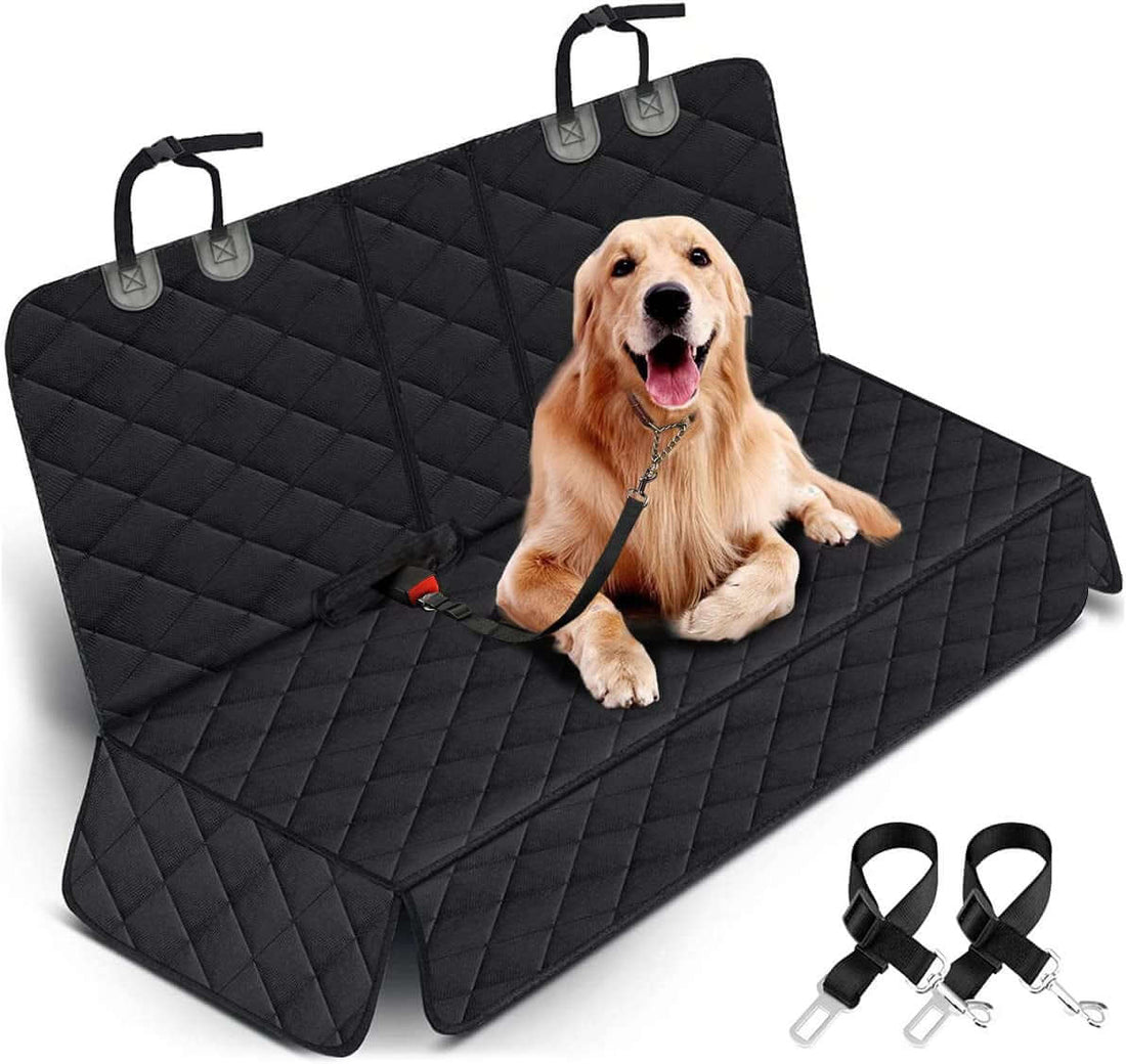 EdyPet Waterproof Dog Car Seat Cover for Back Seat