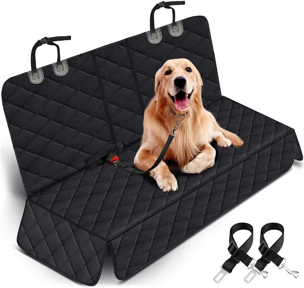 EdyPet Waterproof Dog Car Seat Cover for Back Seat