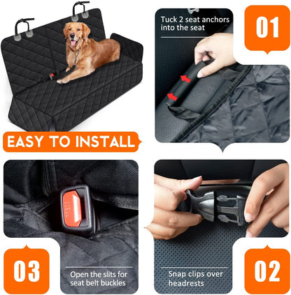 EdyPet™ Waterproof Dog Car Seat Cover