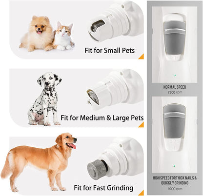 EdyPet™ Quiet LED Pet Nail Grinder